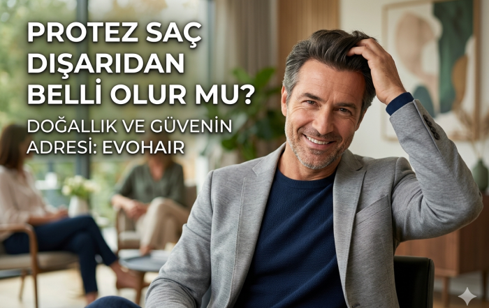 Protez saç kullananların en büyük endişesi olan "belli olur mu?" sorusunu yanıtlıyoruz. Evohair uzmanlarıyla protez saçta doğallığı yakalamanın ipuçları.